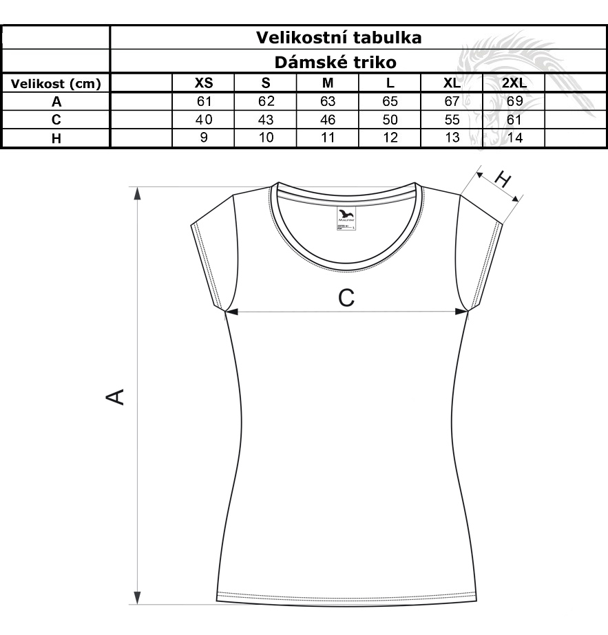 Dámské Triko s moto motivem Honda Africa Twin 222